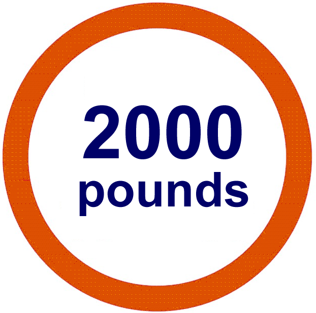 BoxnGo Storage Weight Limitation is 2000 Pounds