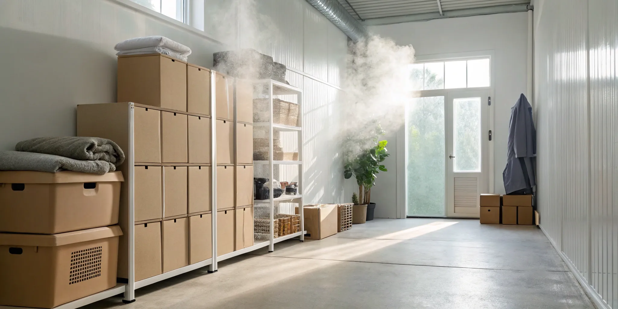 Climate-controlled self storage protects valuable items.