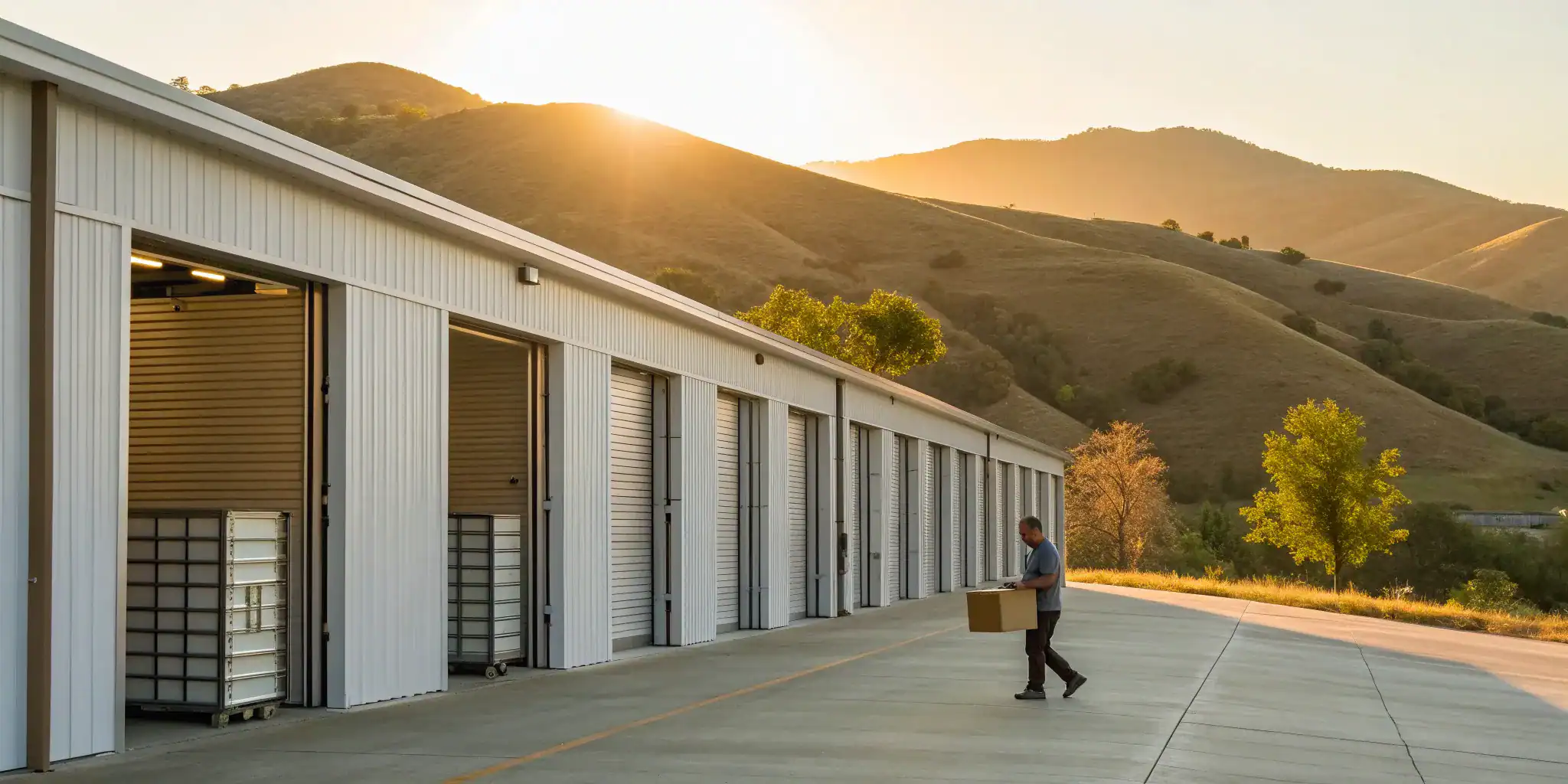 Simi Valley, CA self storage units with drive-up access.