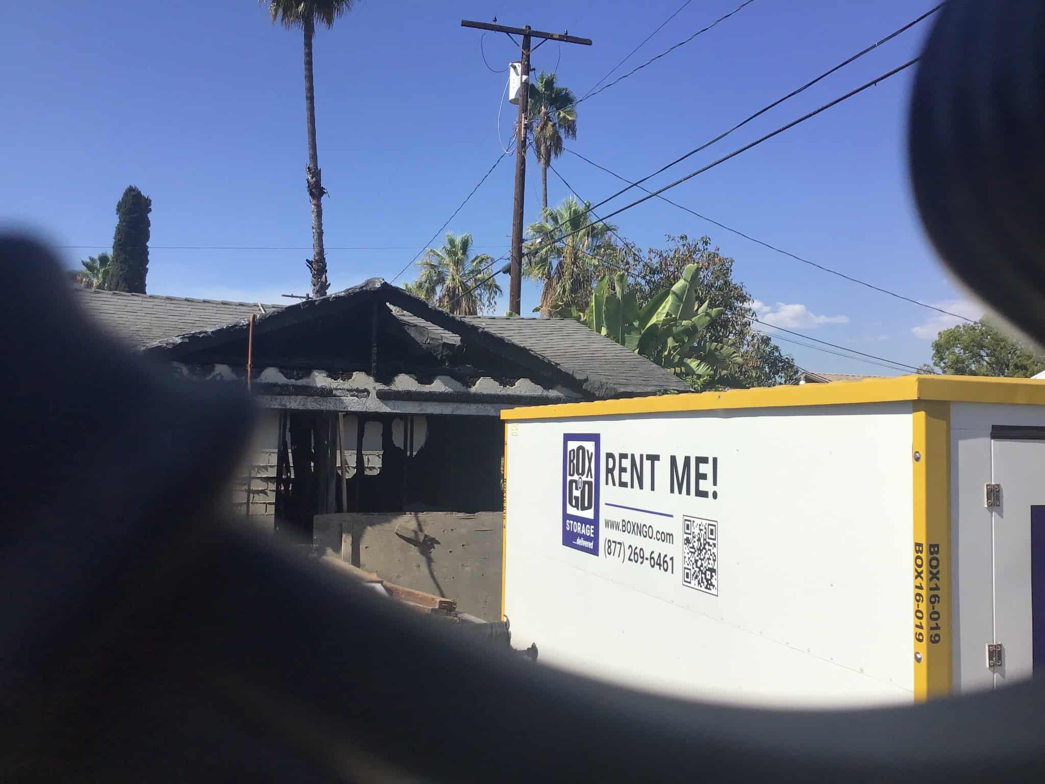 Storage Studio City CA container delivered for residential storage needs