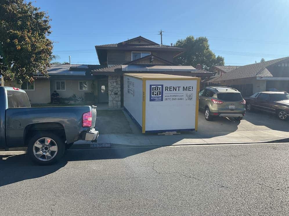 storage hollywood ca portable storage container placed at a residential or commercial location