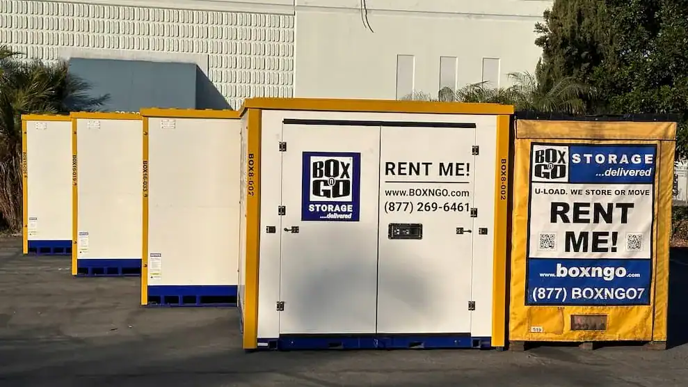 Box-n-Go portable storage containers delivered in Los Angeles